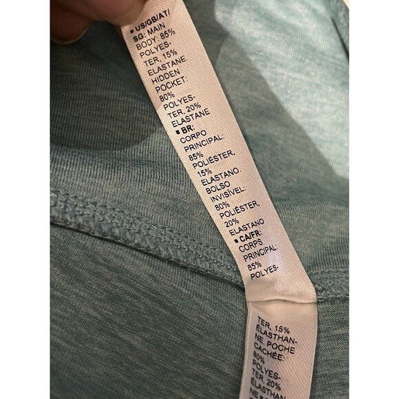 Women Green Leggings Small High Waist - Picture 8 of 11